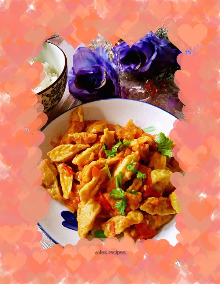Braised eggplant