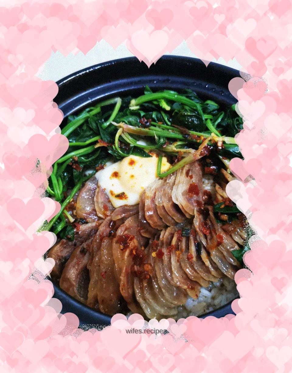 Sausage Claypot Rice