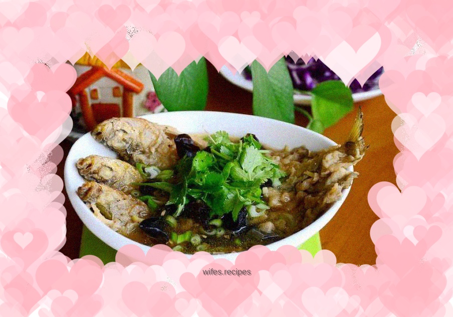 Grilled white striped fish