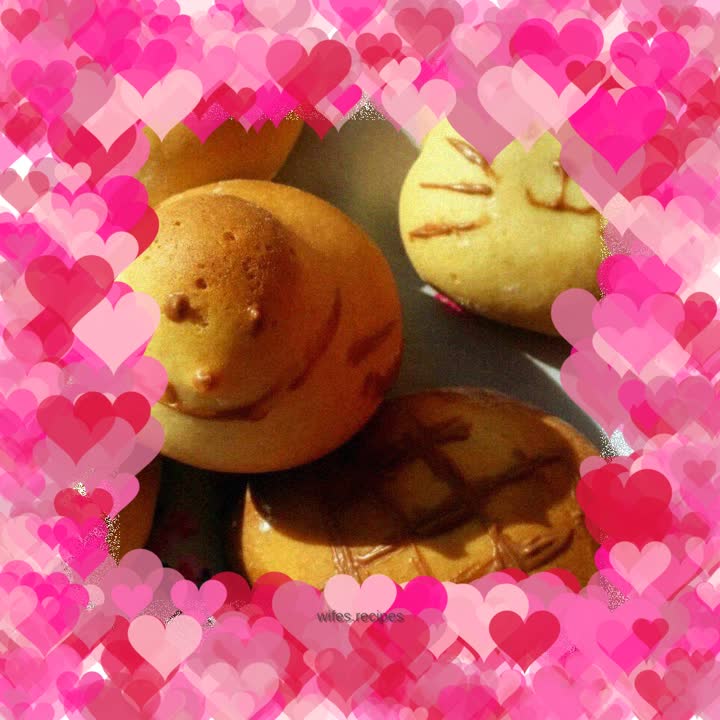 Japanese cartoon baked confectionery