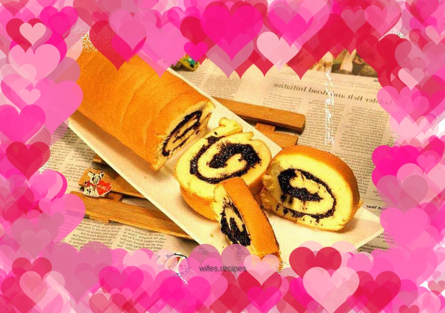 Mulberry Jam Hot Noodle Cake Roll