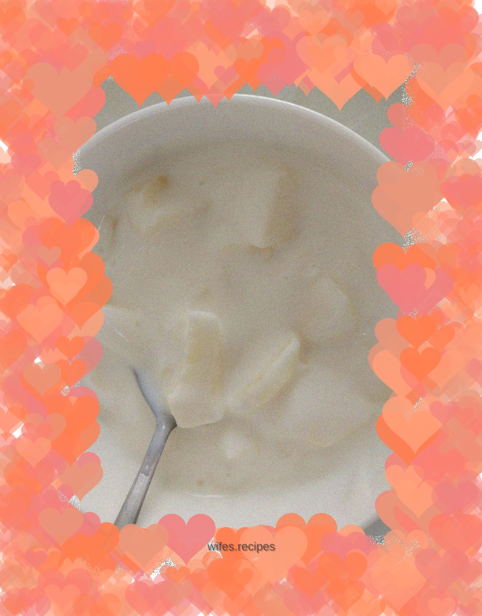 Homemade plain yogurt