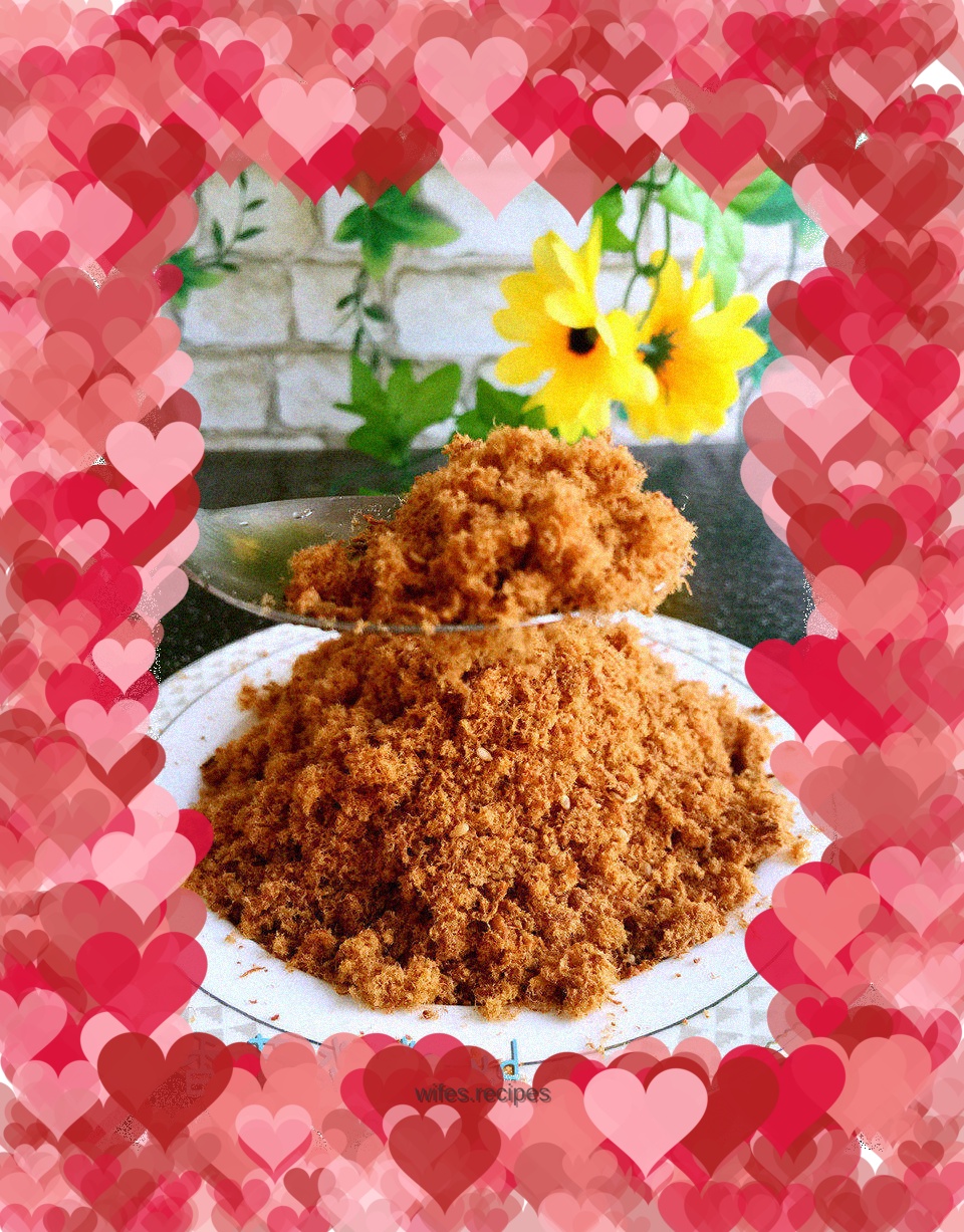 Delicious pork floss