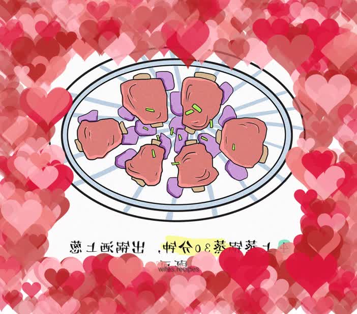 Only in autumn can you see the pink, glutinous and sweet dreamy purple taro