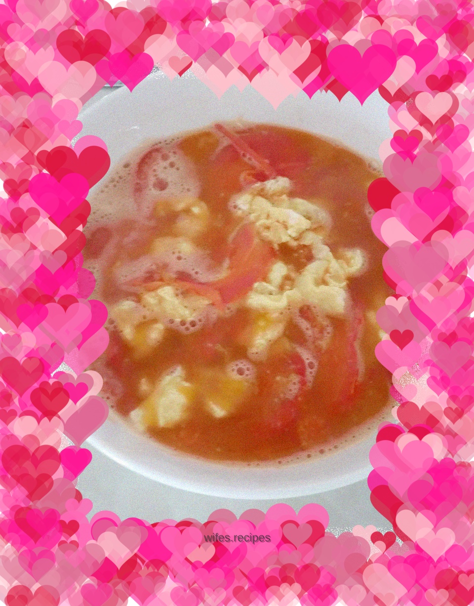 Tomato and egg soup