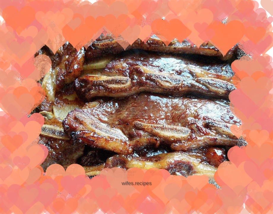 Grilled Beef Ribs with Black Pepper