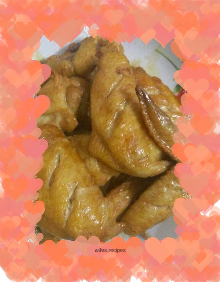 Grilled chicken wings