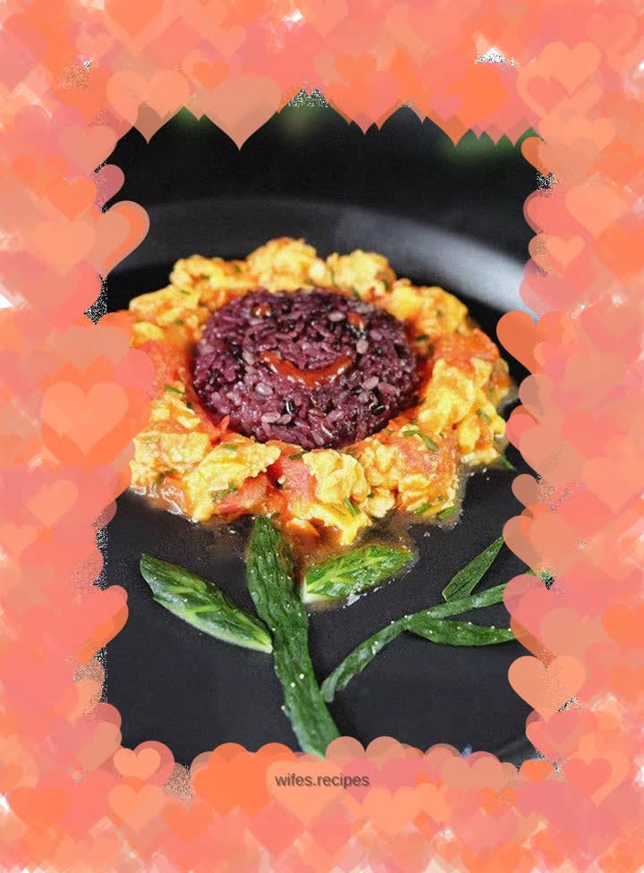 Scrambled eggs with tomatoes