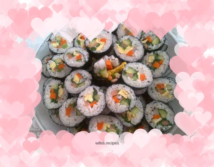 Korean kimbap