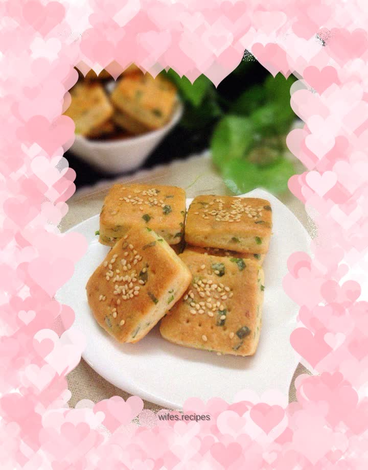 Chive soda crackers