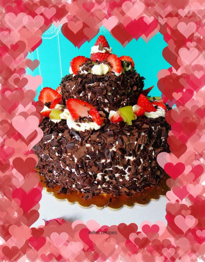 Chocolate Strawberry Cake