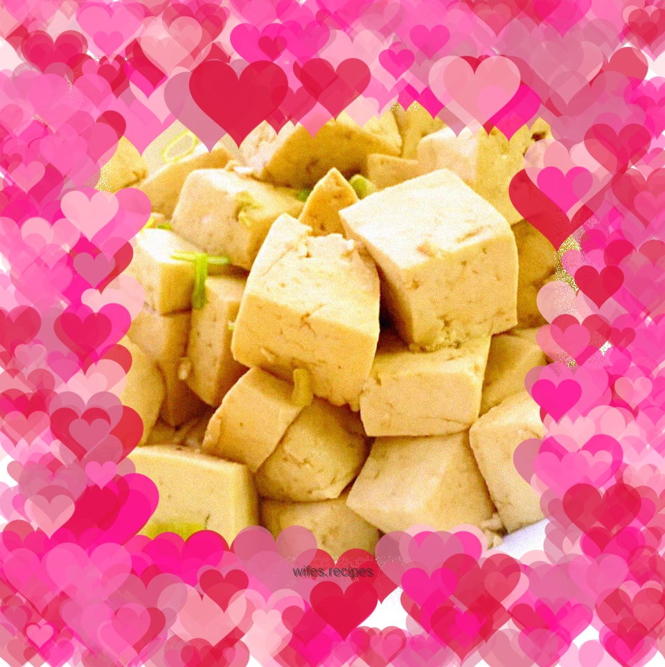 Homemade tofu