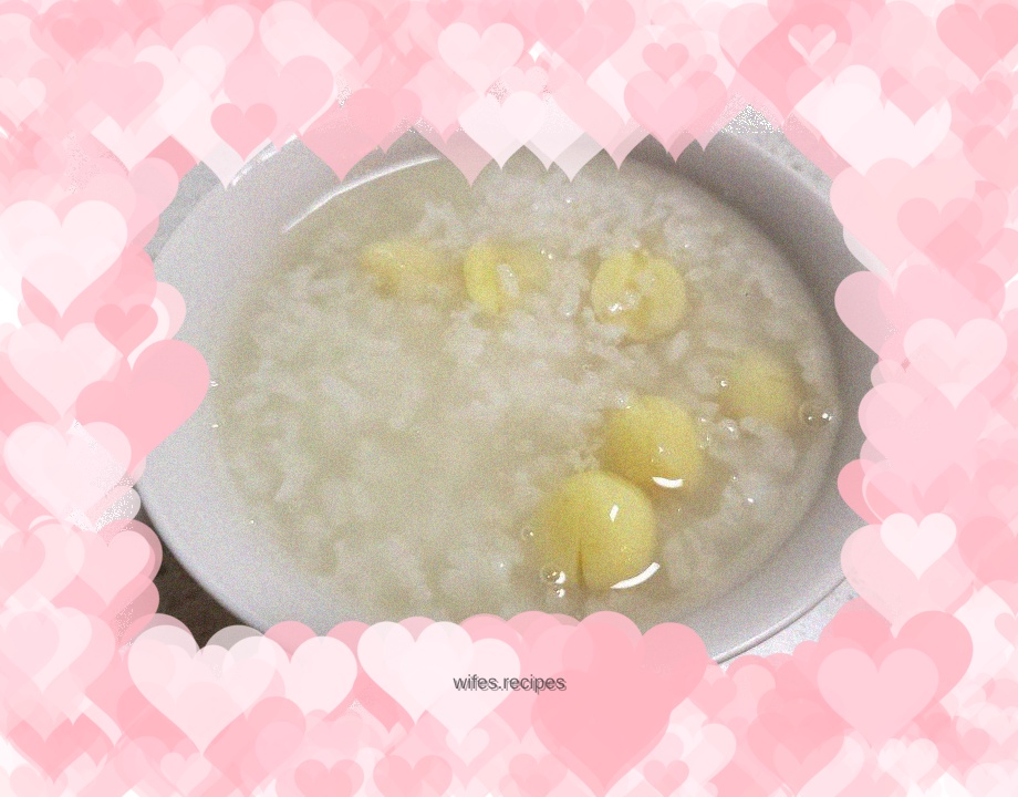 Lotus seed glutinous rice porridge