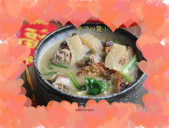 Braised three delicacies