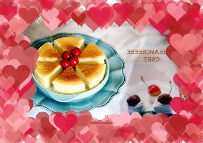 Vanilla light cheesecake