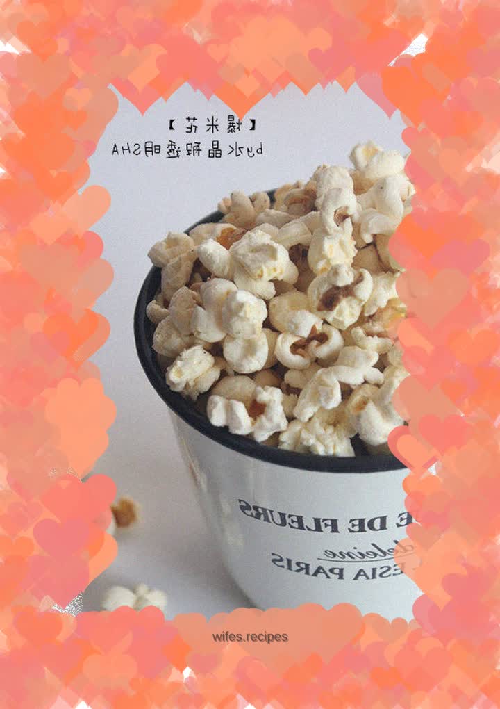 It’s easy to make popcorn when watching a movie