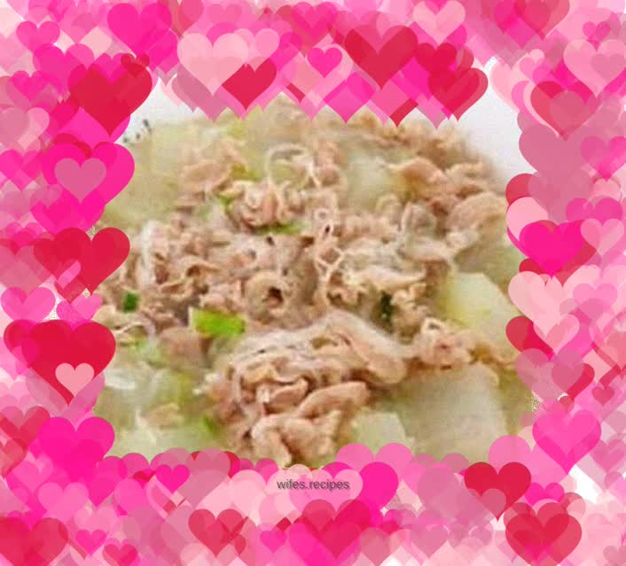 Mutton and winter melon soup