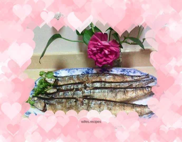 Grilled cumin saury