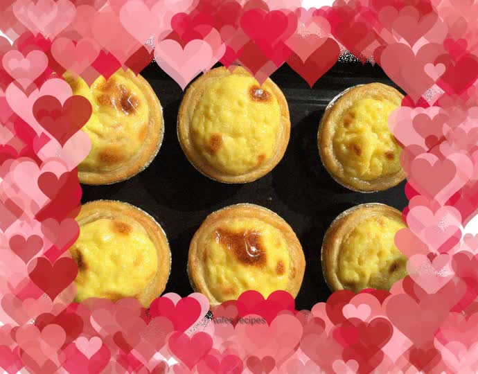 Super perfect egg tart recipe, the taste is super authentic, comparable to KFC