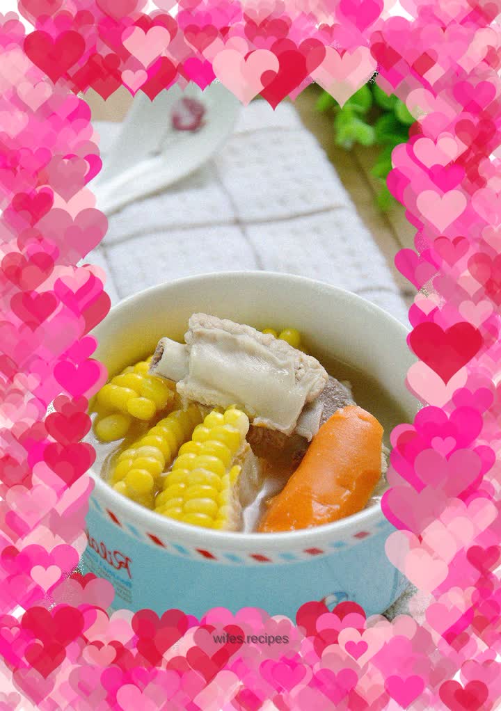 Pork Ribs and Corn Soup