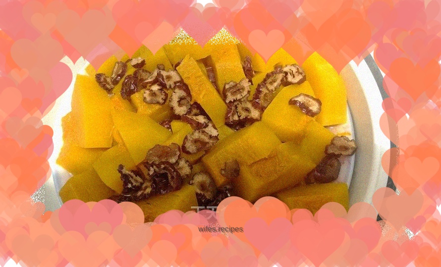 Steamed Pumpkin and Red Dates