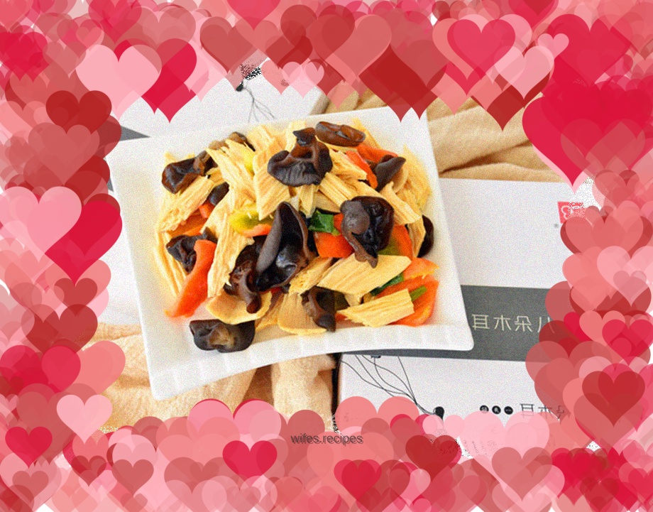 Stir-fried Fungus with Bean Curd