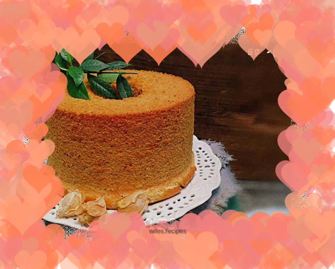 Date Chiffon Cake
