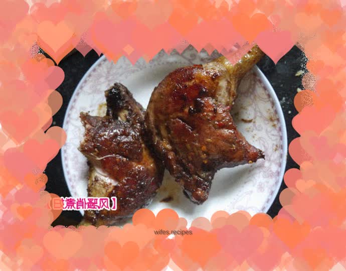 Secret Honey Crispy Roasted Duck Legs (tinfoil)