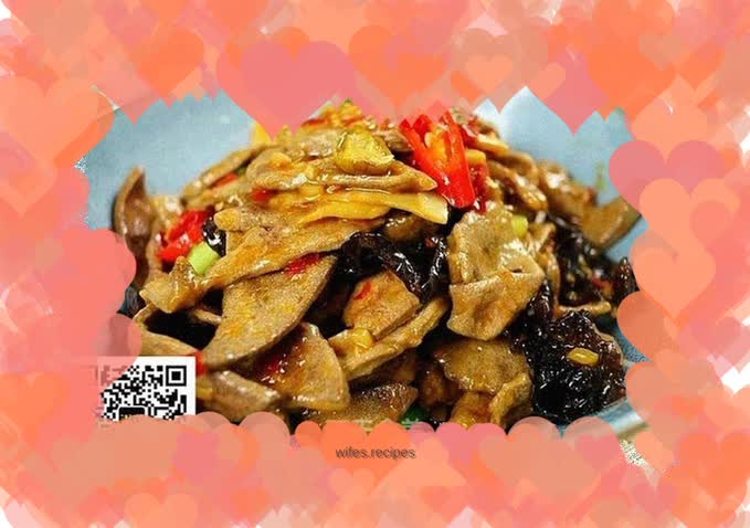 Pickled pepper pork liver!