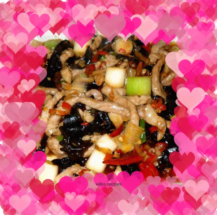 Fish-flavored shredded pork