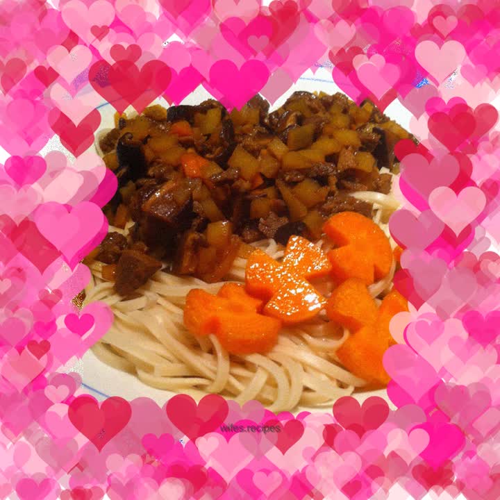 Beef fried noodles
