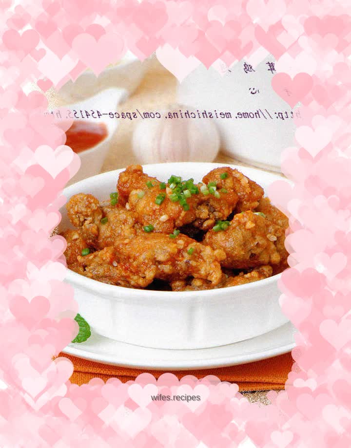 【Garlic Chicken Wings】--- How to make chicken wings full of garlic aroma