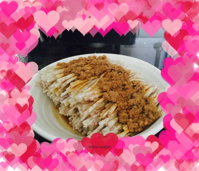 Fragrant Steamed Taro Shreds