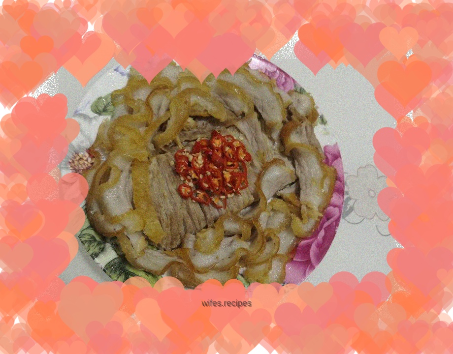 Cantonese Style Plum Pork