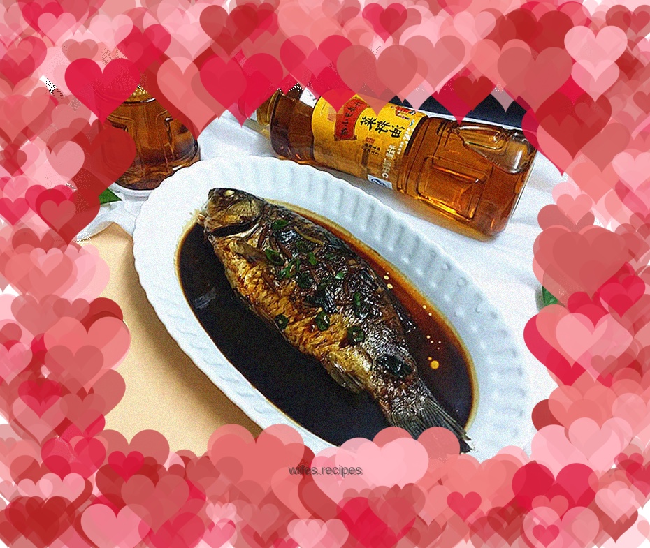 Braised crucian carp