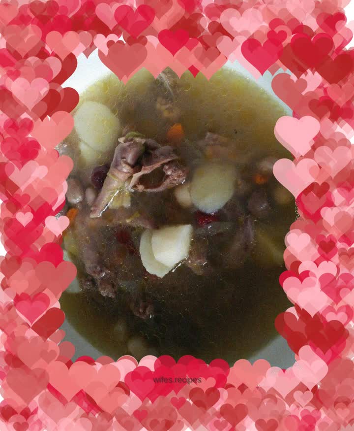 Nourishing pigeon soup