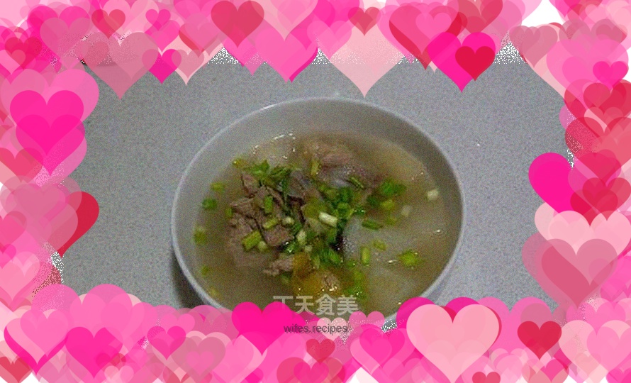 Nutritious pork ribs soup