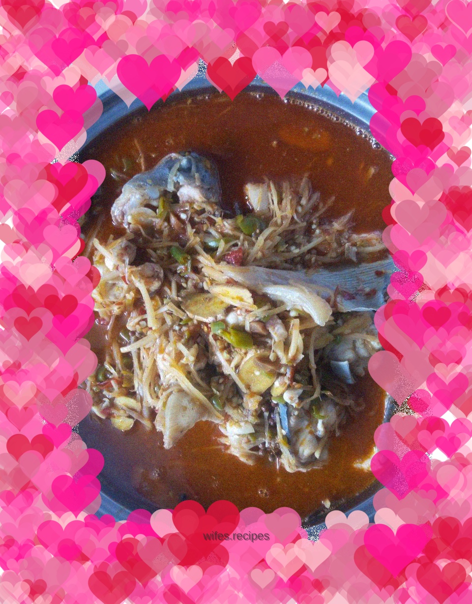 Sturgeon with pickled bamboo shoots