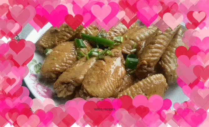 Grilled chicken wings