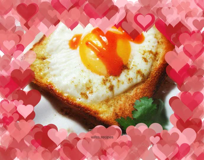 Kuaishou breakfast - eggs on toast