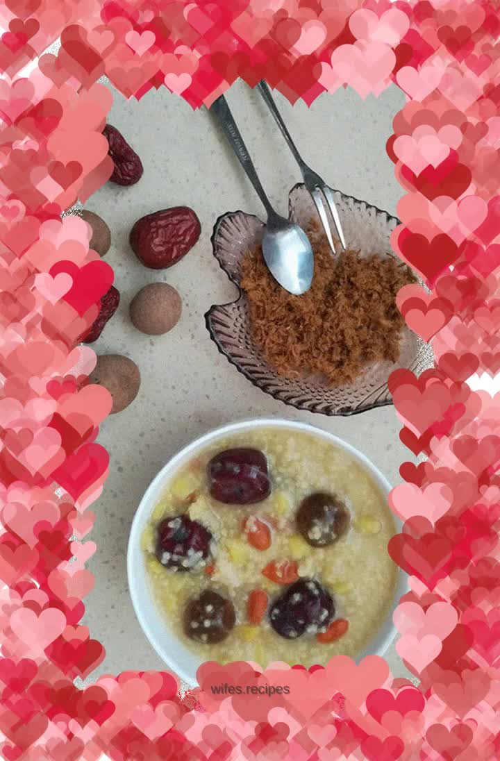Nutritious Millet and Red Date Porridge