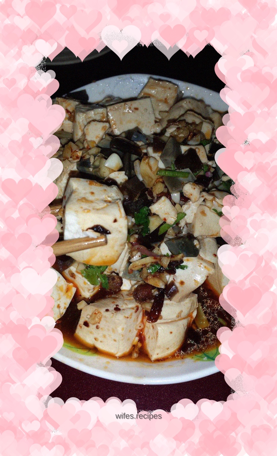 Spicy preserved egg tofu