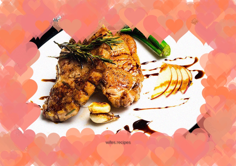 Berkshire Pork Chop with Black Vinegar