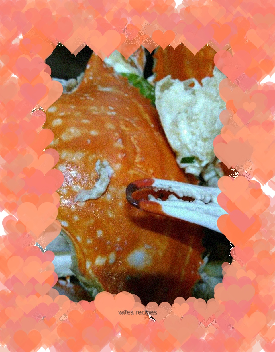 Braised swimming crab