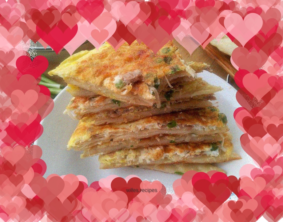 Chinese home-cooked “pizza”