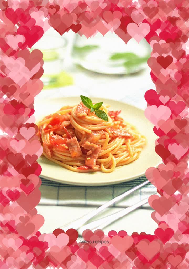 Spicy tomato sauce pasta