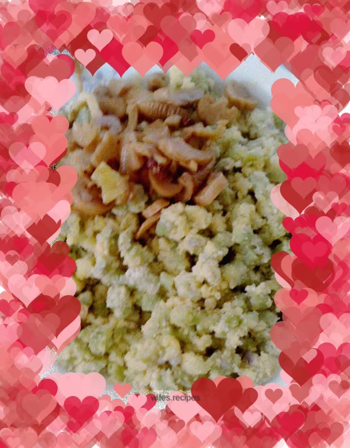 Steamed beans and rice