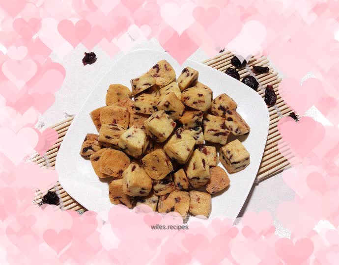 Crispy cranberries