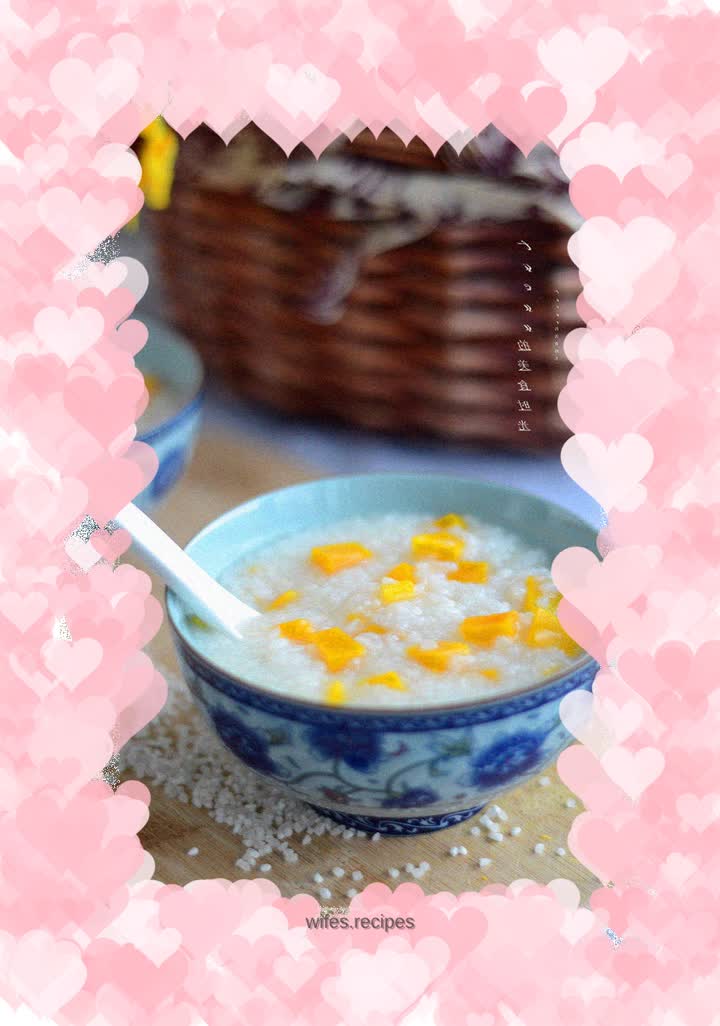 Baby pumpkin porridge