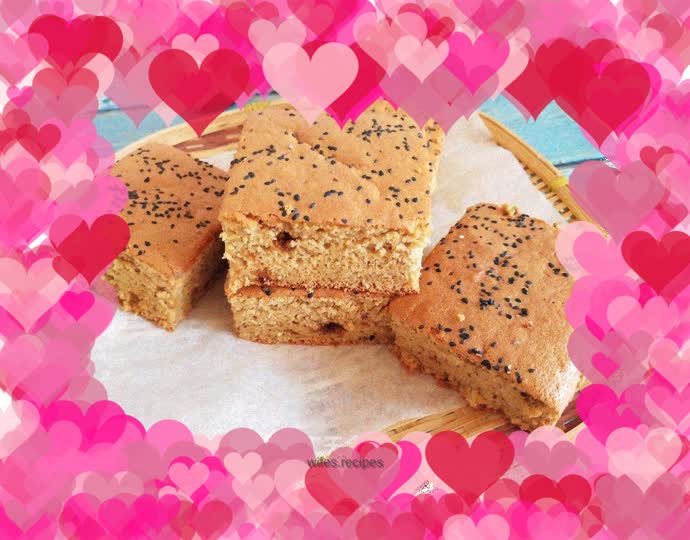 Brown sugar jujube cake